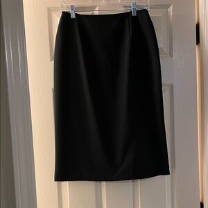 J. Jill Classic Black Pencil Skirt
